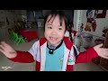 mẹ hà hà hí Đưa em mint vy và milk tới trường cùng khám phá lớp học của milk