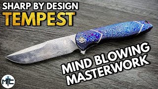 Sharp By Design Custom Tempest Folding Knife - Overview