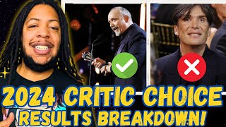 2024 Critic Choice Awards Results Breakdown