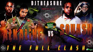 Alkaline VS Squash Full Clash | DJ Treasure Dancehall Mix 2021 Raw | 18764807131