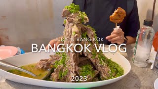 2023 JODD FAIRS night market Volcanic spareribs/ Grilled Seafood#Bangkok Free Travel