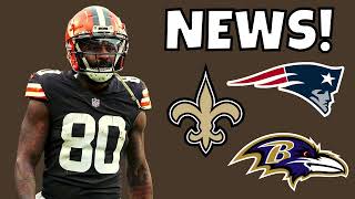 🚨 Jarvis Landry SIGNING With The Ravens, Patriots Or Saints? | 2023 NFL Free Agency - NFL Rumors