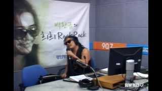 140703 경인방송 라디오 희희rockrock - 박완규 - 라이브 '비와 당신'