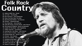 70s 80s 90s Folk Rock & Country Music Playlist - Cat Stevens , Jim Croce, John Denver, James Taylor