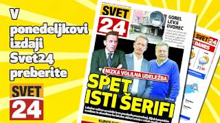 V novi izdaji SVET24 preberite (6.10.2014)