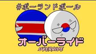 【ポーランドボール】朝鮮兄弟でオーバーライド！