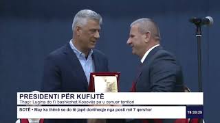 Thaçi: Lugina do t'i bashkohet Kosovës pa u cenuar territori