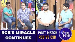 IPL 2024 LIVE:2024: RCB dump CSK out of playoff race | RCB vs CSK | Sports Today