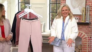 Barefoot Dreams Malibu Collection Vintage Terry Cotton Jogger on QVC