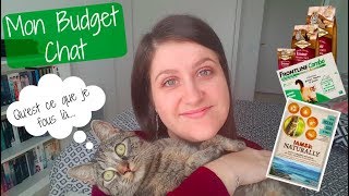 Mon Budget pour mon chat!