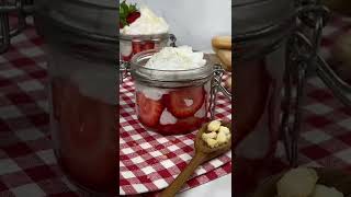 Strawberry Shortcake Recipe 🍓Italian style @HealthyFoodieGirl