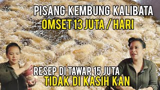 Pisang kembung viral sehari omset 13 juta!! sampai resep mau di beli 15 juta tidak mau di jual