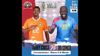 🔴LIVE: #IVORYCOAST VS #DRCONGO #AFCON2023