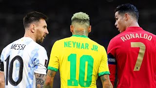 Messi vs Neymar vs Cristiano Ronaldo - Last World Cup