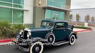 1932 Chrysler CI Coupe