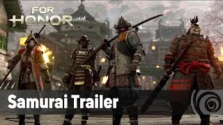 For Honor - The Samurai - Official Trailer (TGS 2016) [ARA]