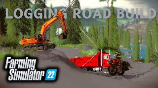 FS22 - RAMNA - 🌲Building Logging Road pt2🌲