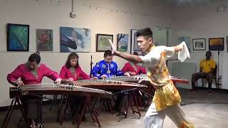 古箏與武術:男兒當自強 Gu-zheng (Chinese Zither)\u0026 Martial Arts: Man of Strength and Determination