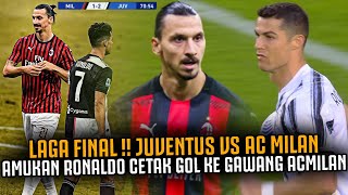 AMUKAN RONALDO CETAK GOL KE GAWANG AC MILAN ‼️ Laga Final Harga Diri Juventus Vs Ac Milan