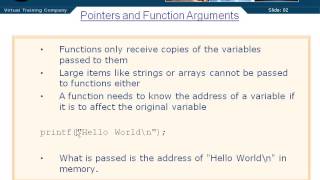 06 04 Pointers & Function Arguments | C Tutorial