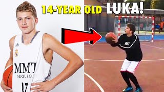 14-Year Old Luka Doncic in Real Madrid, Spain Back in 2013!