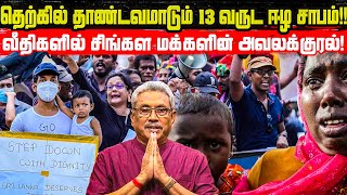 தெற்கில் தாண்டவமாடும் 13 வருட ஈழ சாபம்!! வீதிகளில் சிங்கள மக்களின் அவலக்குரல்! | 2009 War Cries