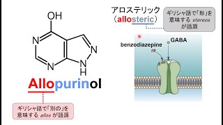 【薬の一般名の由来を知ろう！：薬名[語源]事典mini】アロプリノール