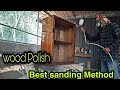 Polish-Melamyne Matt Polishing - Best Method Wood  Sanding in Polish