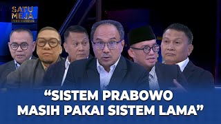 Usul Sudirman Said hingga Mardani Ali Sera  untuk Prabowo Terkait Sistem Berantas Korupsi| SATU MEJA