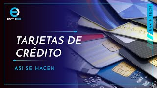 Así es cómo se fabrican las tarjetas de crédito y débito.