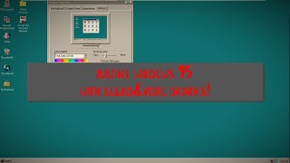 how to install windows 95 with video\u0026sound drivers (read description)