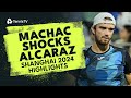 Tomas Machac Ends Carlos Alcaraz's 12 Match Unbeaten Run 🤯 | Shanghai 2024 Highlights