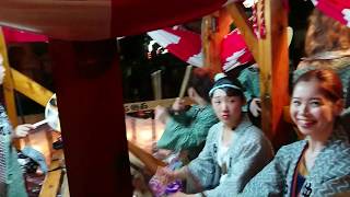 真壁町夏祭り祇園祭典 2019 07 26 還御 Vo.5