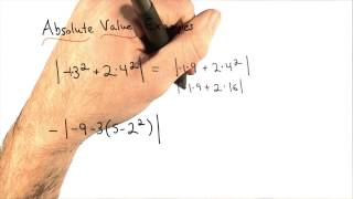 Simplify Absolute Value - Visualizing Algebra