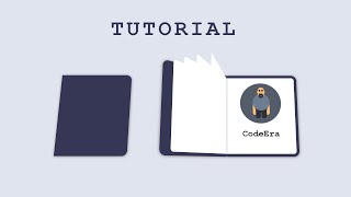 Tutorial on Flip Book Animation using Pure CSS | Transition Effect | Codeera