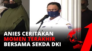 Menahan Tangis, Anies Pimpin Upacara Pelepasan Jenazah alm. Saefullah | tvOne