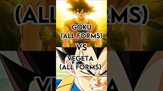 Goku VS Vegeta Full Power And All Forms|After Dark x Sweater Weather Edit #anime #shorts