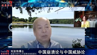 中美关系的相互依赖性体现在哪儿？ - 美国前总统卡特中国事务高级顾问刘亚伟博士专访第二集 / 龙鹰卫视