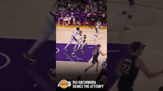 Rui Hachimura Denies the Japanese NBA Player in the Lakers #nba #lakers #shorts #update #fypyoutube