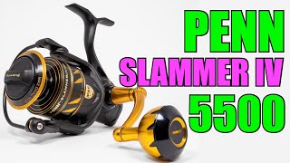 Penn SLAIV5500 Slammer IV 5500 Spinning Reel Review | J&H Tackle