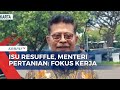 Soal Menteri PDI-P yang Dorong Menteri Nasdem Mundur, Ini Tanggapan Mentan Syahrul Yasin Limpo!