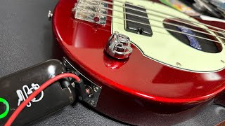 ピグノーズベースでクリーントーン アンプ交換&センドリターン&NUX MIGHTY PLUG MP-2【PIGNOSE】PGB-200