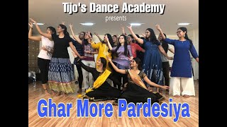 Ghar More Pardesiya dance | Tijo's Dance Academy | Semi-classical workshop | Kalank choreography