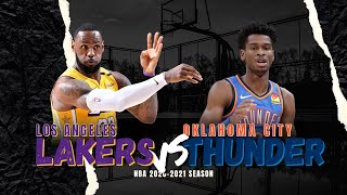 Los Angeles Lakers VS Oklahoma City Thunder Prediction | NBA Free Pick