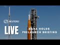 LIVE: NASA gives a briefing ahead of Artemis I second launch attempt