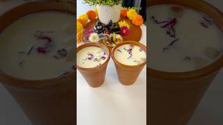 Maha Shivratri Special Homemade Thandai Recipe | Quick, Easy Thandai Bhog Recipe #recipe #shorts