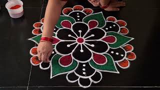 sankranti special rangoli design //pongalkolam // sankranti muggulu // pongal rangoli design