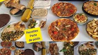 Batch-cooking meal-prep 🥧 sucré salé petit budget/ qu'est ce que je mange pour perdre du poids ?