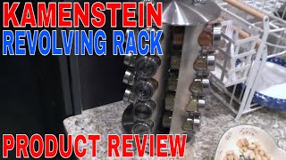 ✅  Kamenstein Revolving 20-Jar Countertop Rack Review 🔴