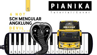 Pianika Telolet Basuri MENGULAR ANGKLUNG - Tutorial Pianika